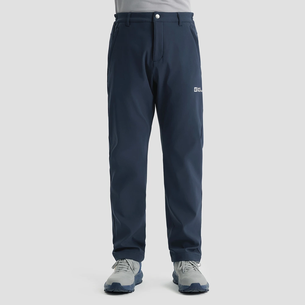 Утепленные брюки Jack Wolfskin мужские водоотталкивающие, Цвет: королевский синий/1010, Размер: 46 | Китай.рф