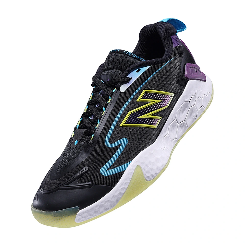 Мужские кроссовки New Balance Fresh Foam X CT-Rally, Цвет: Чёрный/зелёный/фиолетовый, Размер: 40, Издание: ширина D | Китай.рф