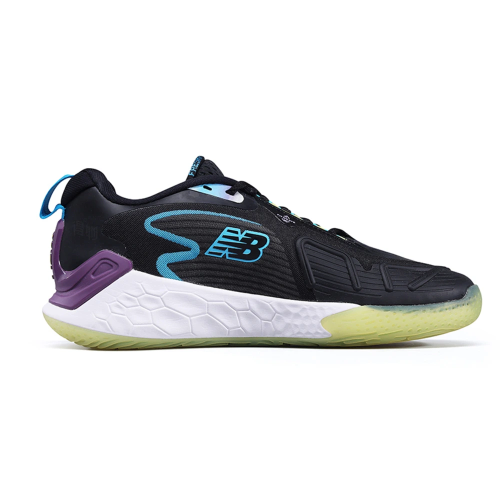 Мужские кроссовки New Balance Fresh Foam X CT-Rally, Цвет: Чёрный/зелёный/фиолетовый, Размер: 40, Издание: ширина D | Китай.рф