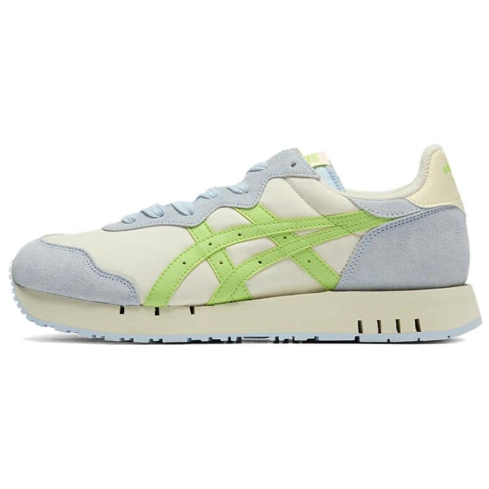 Onitsuka Tiger X-Caliber 'Ivory Lime Green' — повседневные унисекс кроссовки, Цвет: бежевый/синий, Размер: 36 | Китай.рф