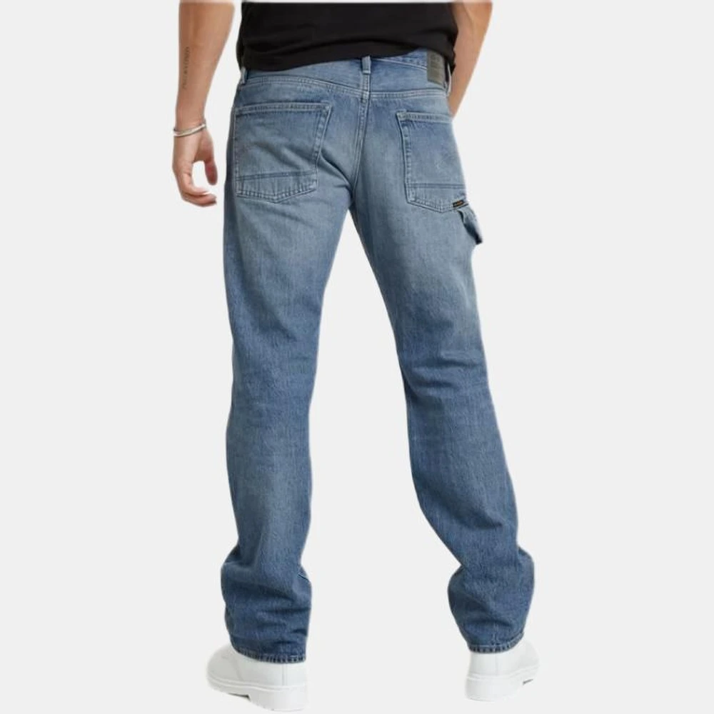 Джинсы G STAR RAW Men's Light Blue, прямые, со средней посадкой, Цвет: светло-голубой, Размер: 31 | Китай.рф