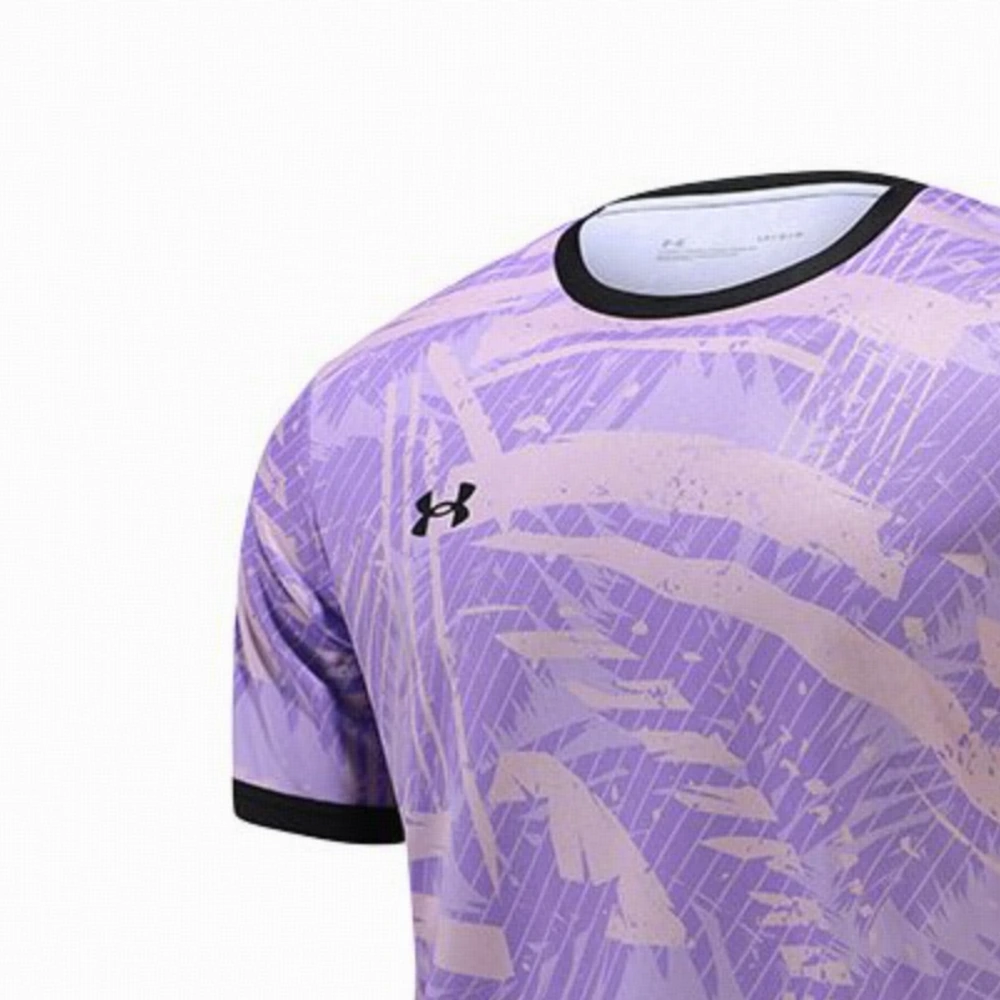 Футболка Under Armour мужская спортивная, цвет баклажановый, Цвет: Баклажаново-фиолетовый, Размер: 2XL | Китай.рф
