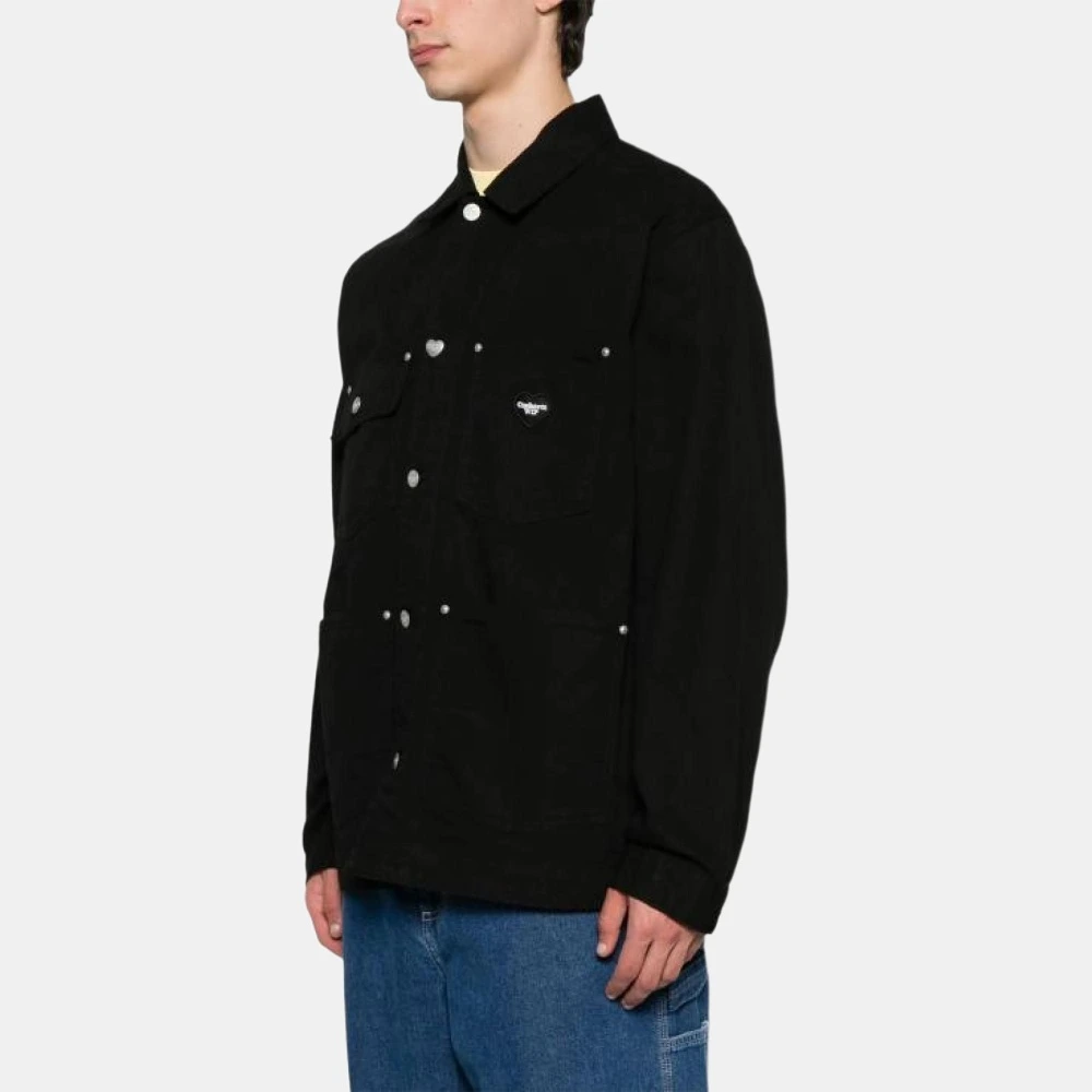 Carhartt WIP SS25 Drewe Chore Coat Куртка Унисекс Черная, Цвет: черный, Размер: L | Китай.рф