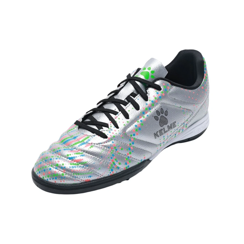 Футбольные бутсы KELME Youth Training Collection Unisex Silver для молодежи, Цвет: серебро, Размер: 35 | Китай.рф