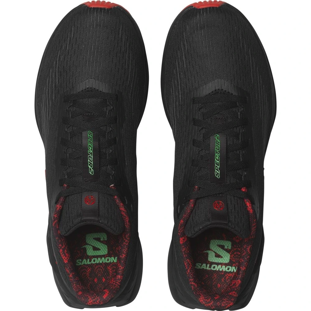 Кроссовки SALOMON SPECTUR 2 для бега, Цвет: черно-красный, Размер: 36 | Китай.рф