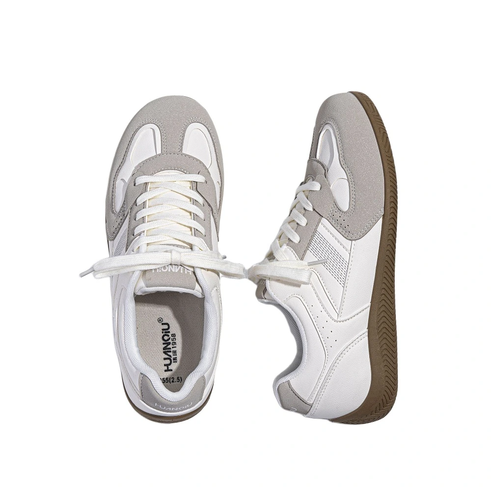 Мужские кроссовки HUANQIU Coverage Lightweight Low top German Army Trainers, бежевые, Цвет: Бежевый, Размер: 39 | Китай.рф