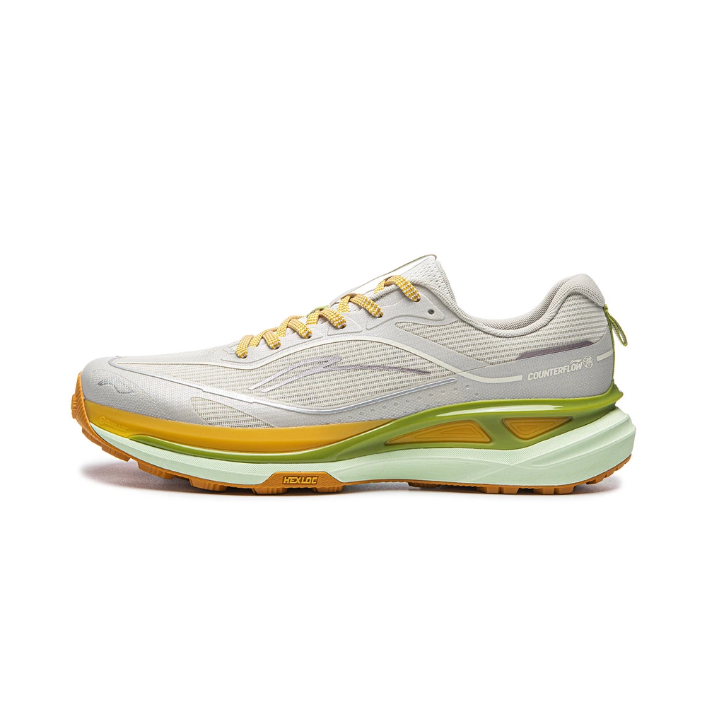 Кроссовки Li Ning Outdoor CF Tracing, для походов и туризма унисекс высокие белая береза серый, Цвет: Серо-берёзовый, Размер: 39 | Китай.рф