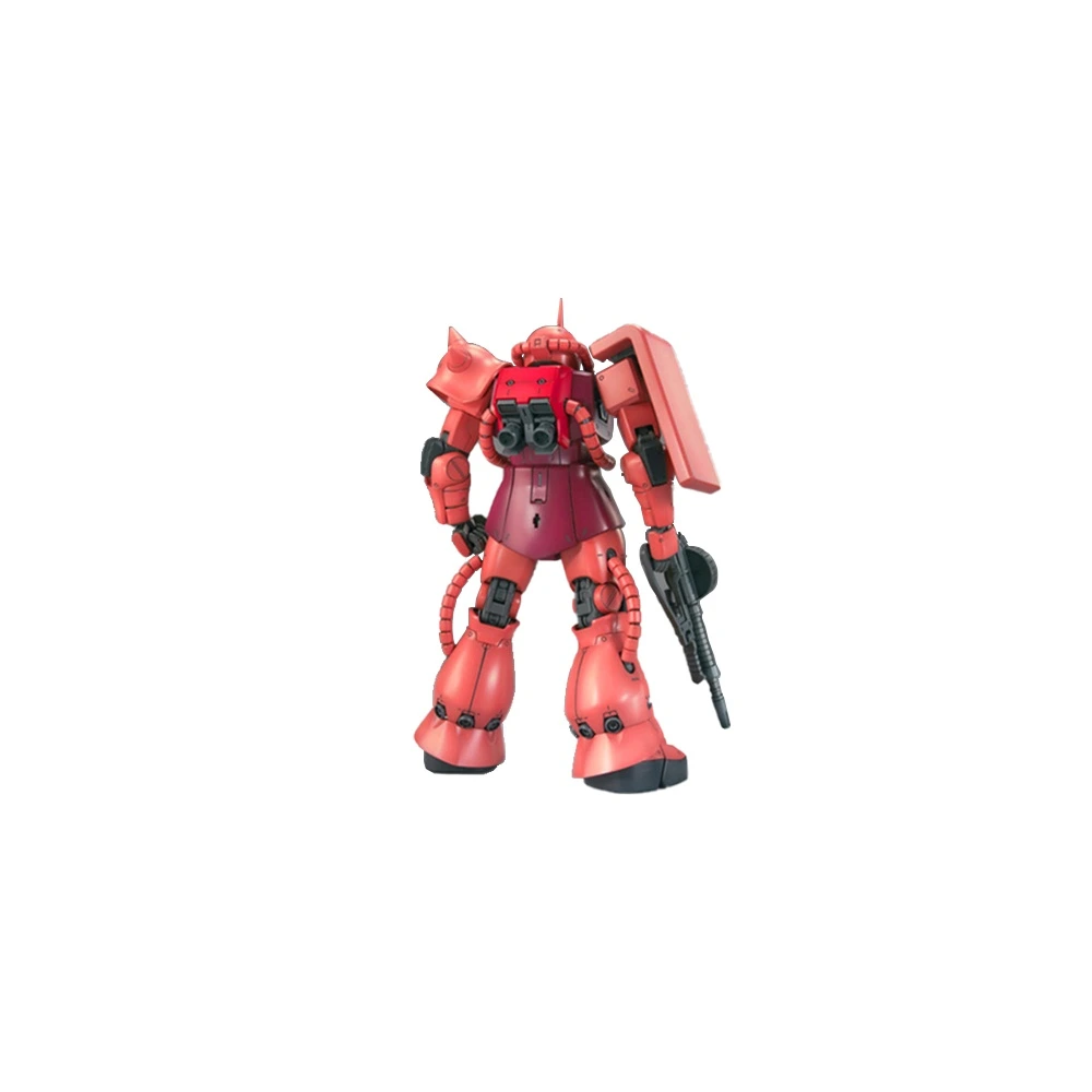 BANDAI MG 1:100 Mobile Suit Gundam MS-06S Zaku II Commander Type Ver.2.0, модель для сборки, Модель: Шар Алая Красная Заку 2.0 | Китай.рф