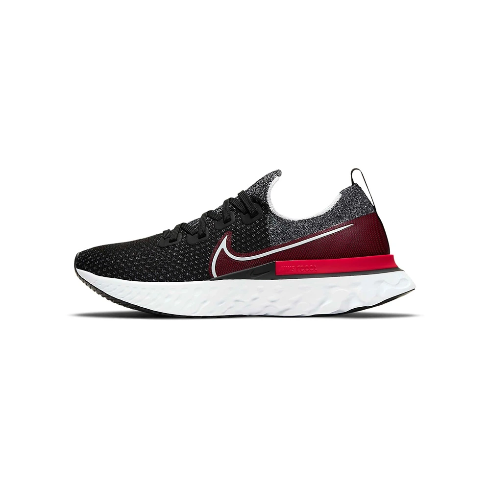 Мужские кроссовки Nike React Infinity Run Flyknit 1 черно-красные, Размер: 45.5 | Китай.рф