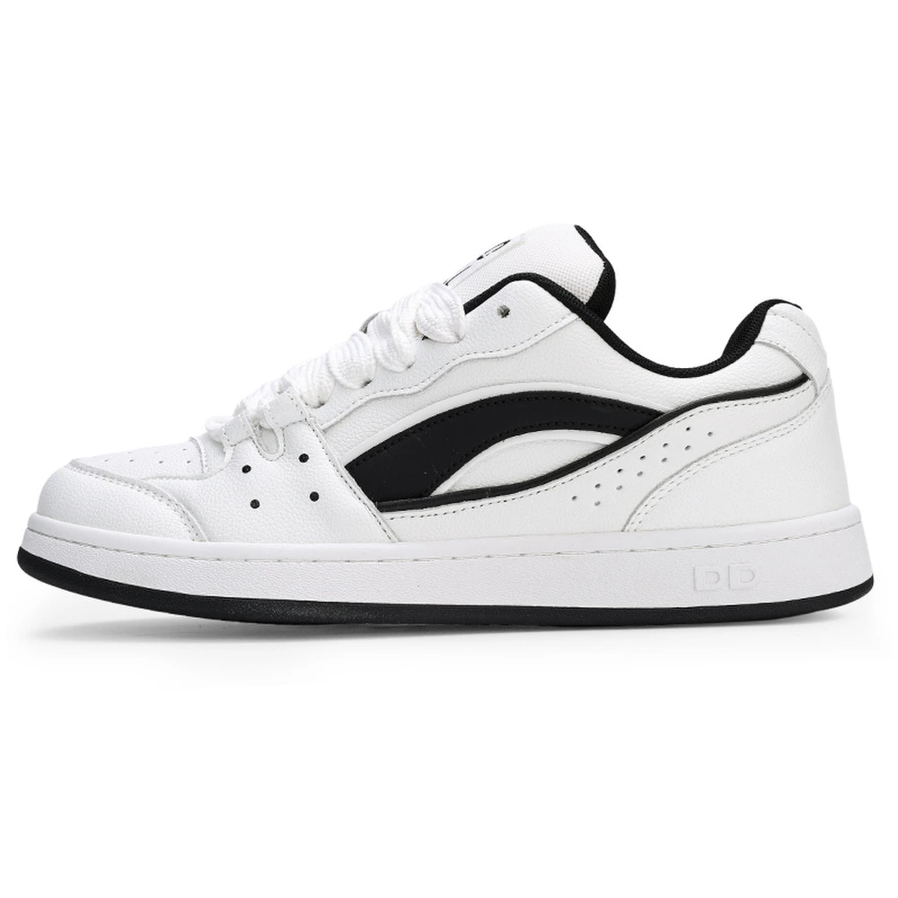 Кроссовки GLO BULL Puffy Shoes для скейтборда, Цвет: белый и черный, Размер: 41 | Китай.рф