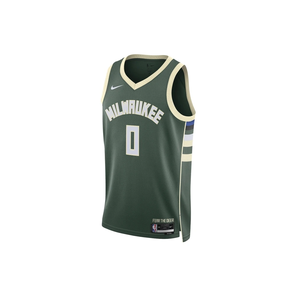Баскетбольное джерси Nike NBA Milwaukee Bucks, Цвет: зеленый, Размер: S | Китай.рф