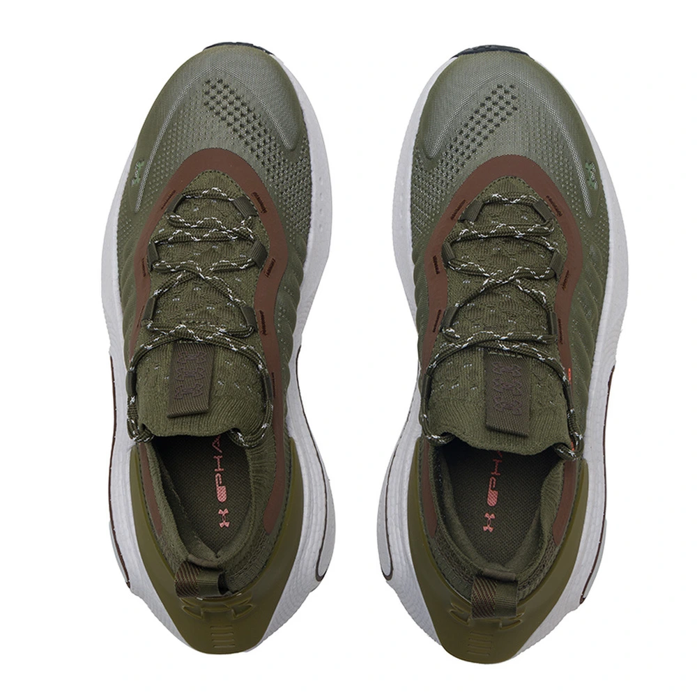 Кроссовки для бега Under Armour Phantom 4 Abrasion Resistant Low top, унисекс, армейский зеленый, Цвет: Армейский зеленый, Размер: 41 | Китай.рф
