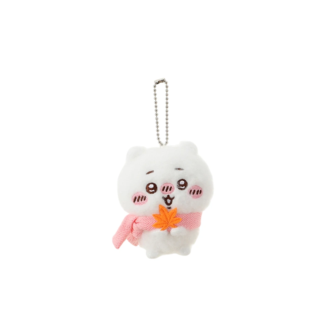 MINISO Chiikawa Усаги Плюшевый Брелок 11см, Название продукта: Chiikawa серия пушистый сезон шарф-подвеска (Chiikawa) | Китай.рф
