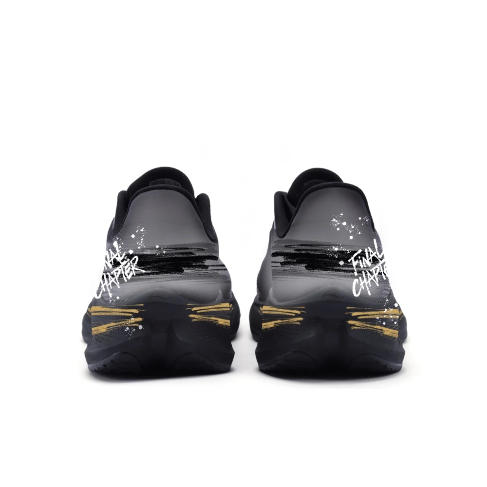 Кроссовки Li Ning Red Hare 9: амортизация и комфорт для активного образа жизни, Цвет: черное золото, Размер: 39 | Китай.рф