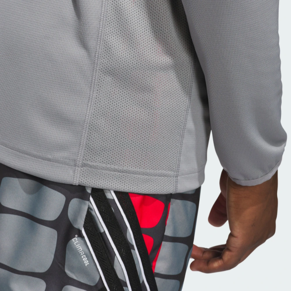 Футболка Adidas CRAZY LITE Мужская, Цвет: серый, Размер: S | Китай.рф