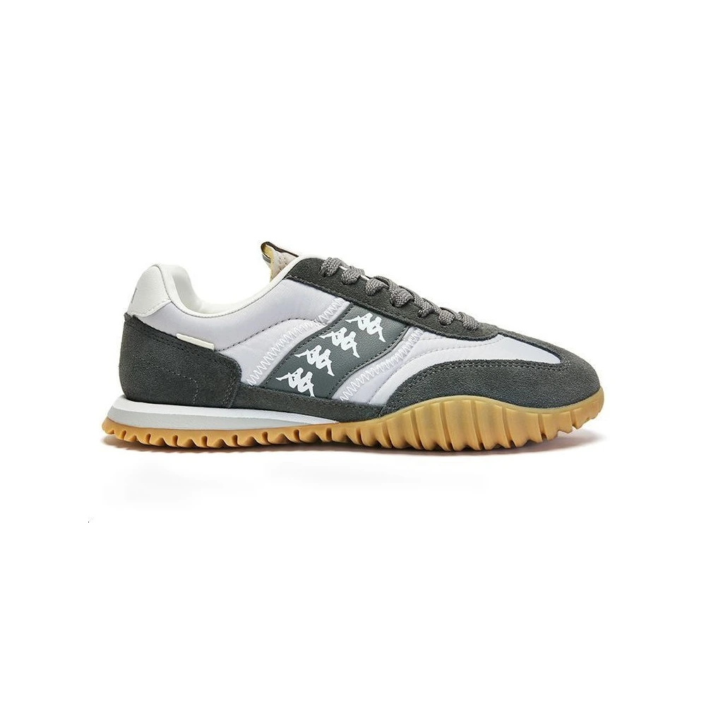 Кроссовки Kappa Low top Running Shoes Unisex Gray, Цвет: Спокойный серый/премиальный серый-138, Размер: 35 | Китай.рф