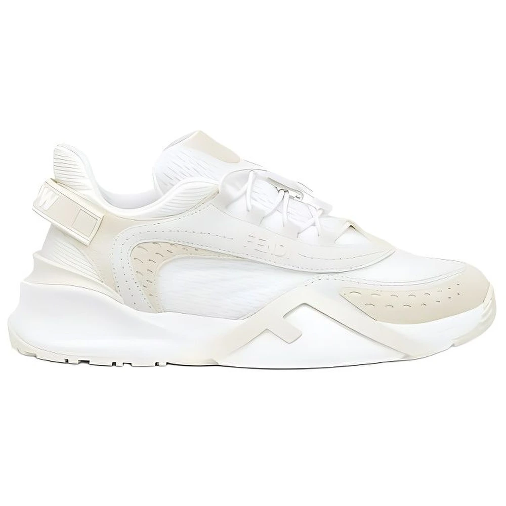 Женские кроссовки FENDI Flow Lace Up Sneakers, Размер: 35, Ширина: С оригинальной коробкой для обуви | Китай.рф