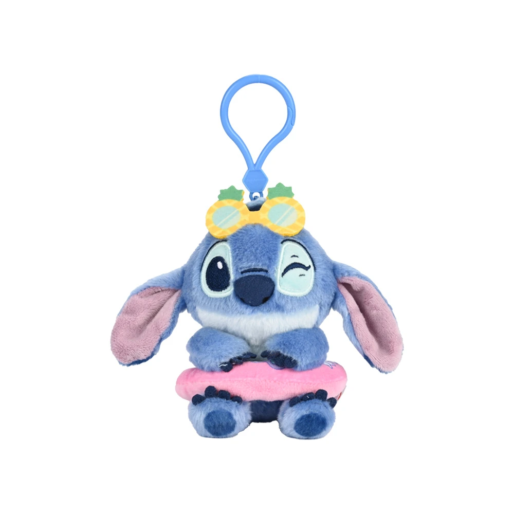 Плюшевый брелок POTDEMIEL x Disney Ститч 12см, Название продукта: Стич, розовый летний подвесок, Коробка: подарочный пакет | Китай.рф