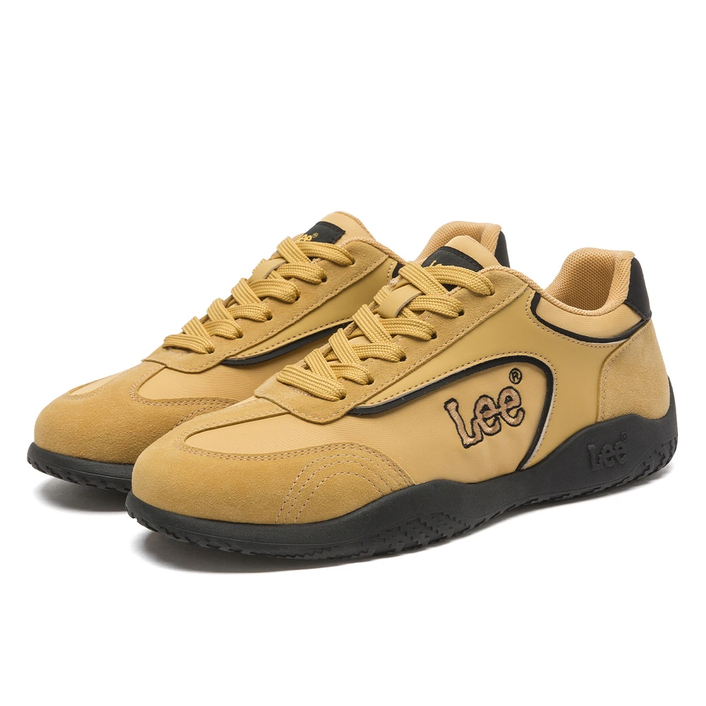 Гоночные туфли Lee Low top German Army Trainers мужские, Цвет: Золотисто-жёлтый, Размер: 38 | Китай.рф