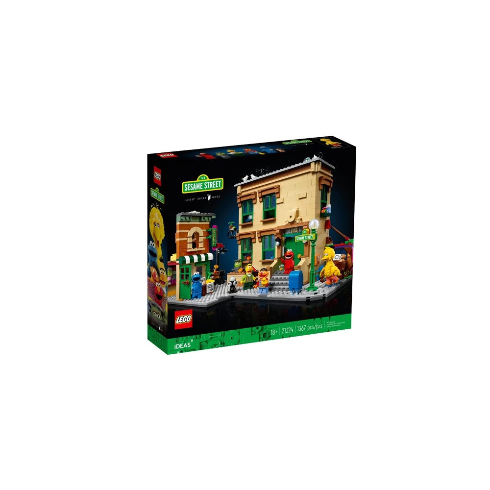 LEGO IDEAS Набор Улица Сезам конструктор 21324, Название продукта: улица сезам | Китай.рф