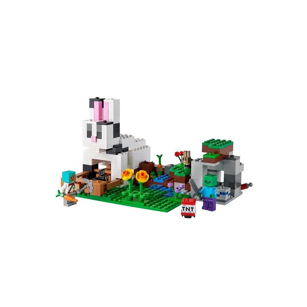 LEGO Minecraft Кроличья ферма, конструктор 21181, Название продукта: Кроличье ранчо | Китай.рф