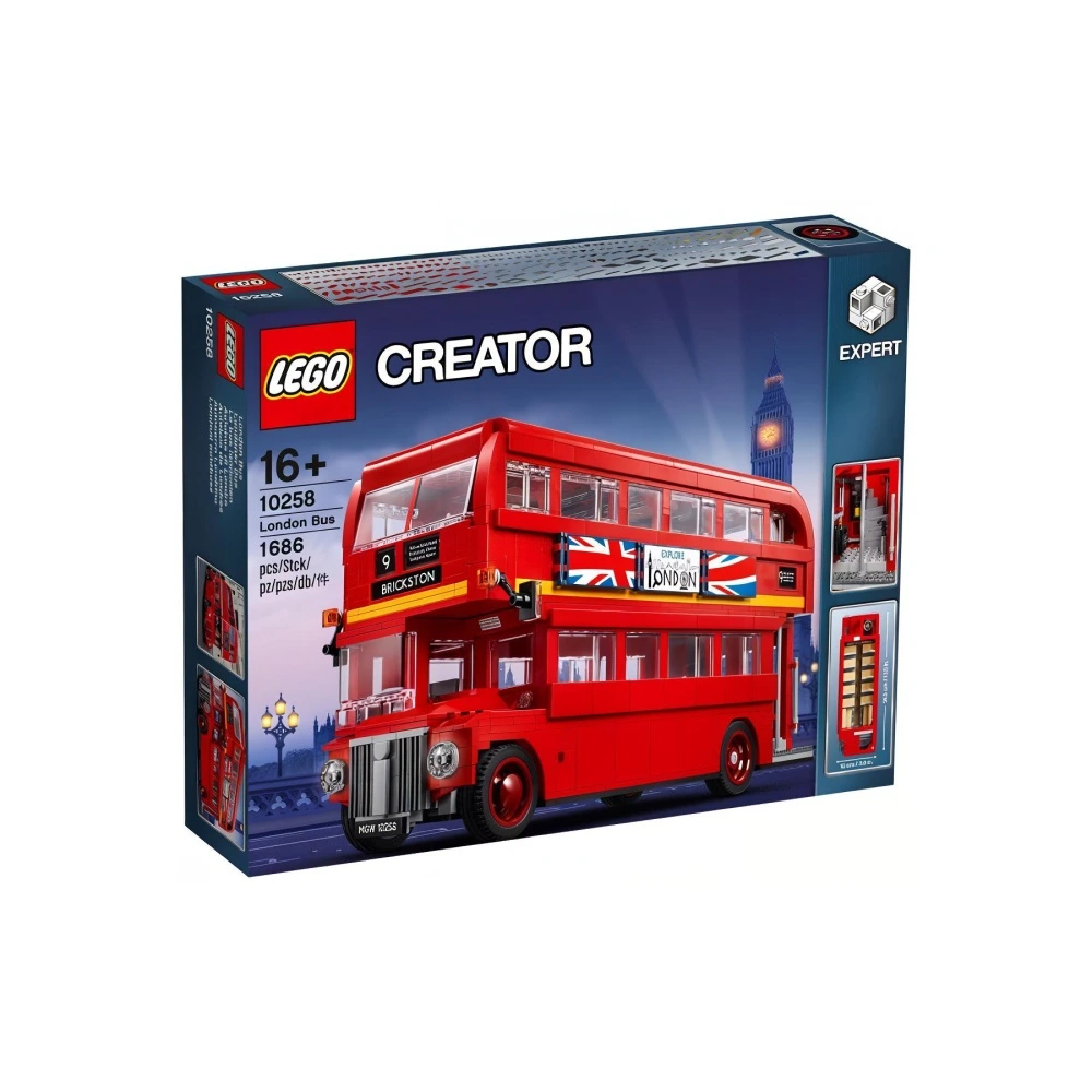 Конструктор LEGO Icons Лондонский автобус 10258, Модель: Лондонский автобус | Китай.рф