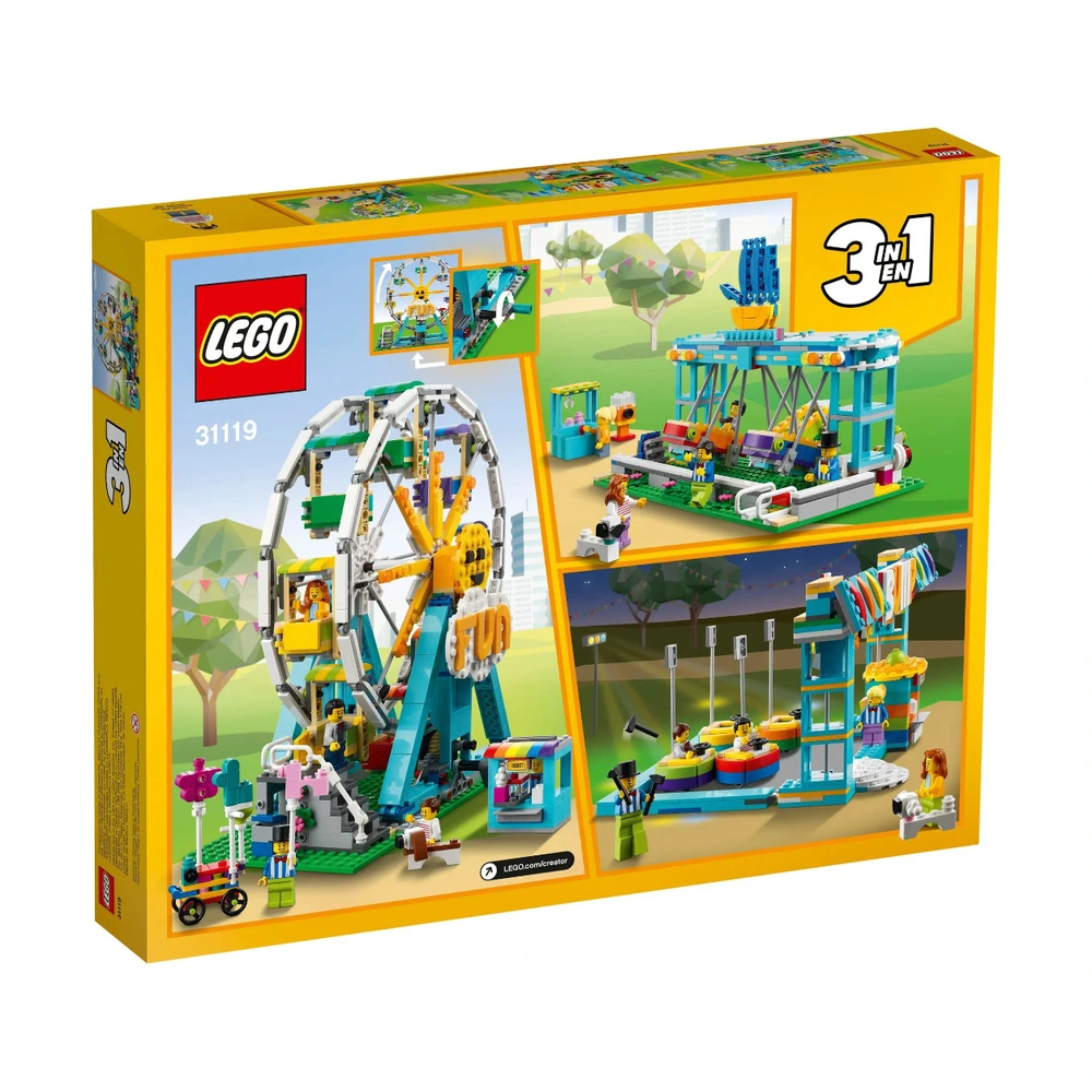 LEGO Конструктор 3-в-1 «Колесо обозрения» 31119, Название продукта: колесо обозрения | Китай.рф