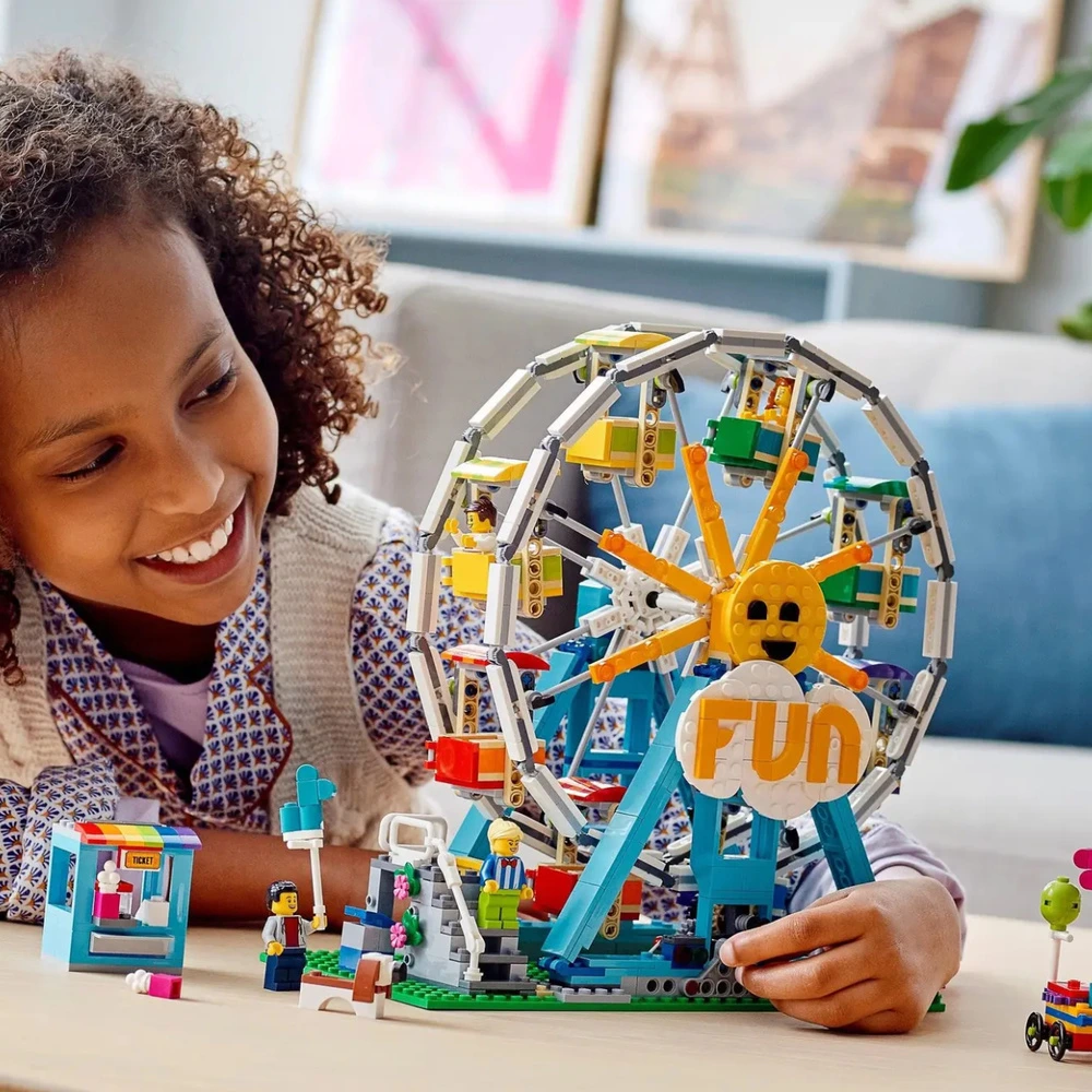 LEGO Конструктор 3-в-1 «Колесо обозрения» 31119, Название продукта: колесо обозрения | Китай.рф