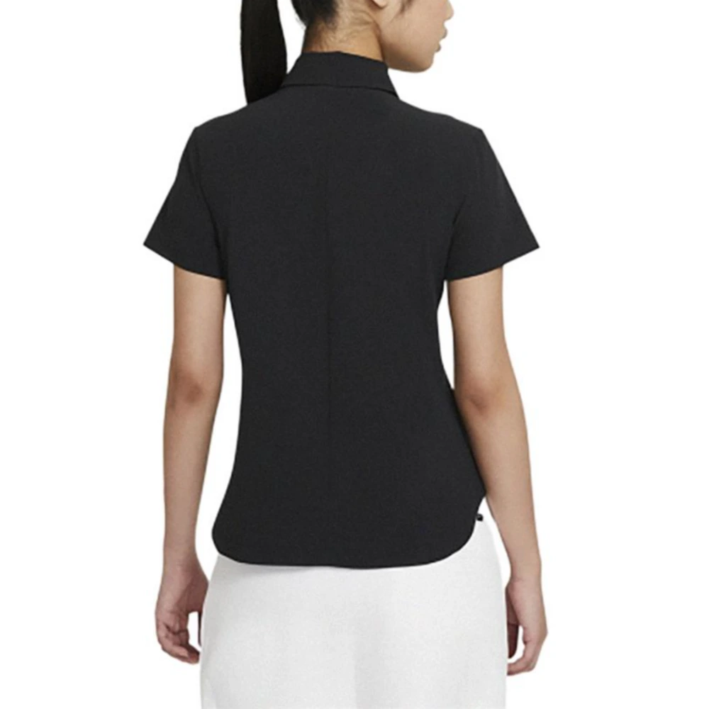 Футболка поло Nike Dri Fit Flex Ace женская, Цвет: черный, Размер: S | Китай.рф