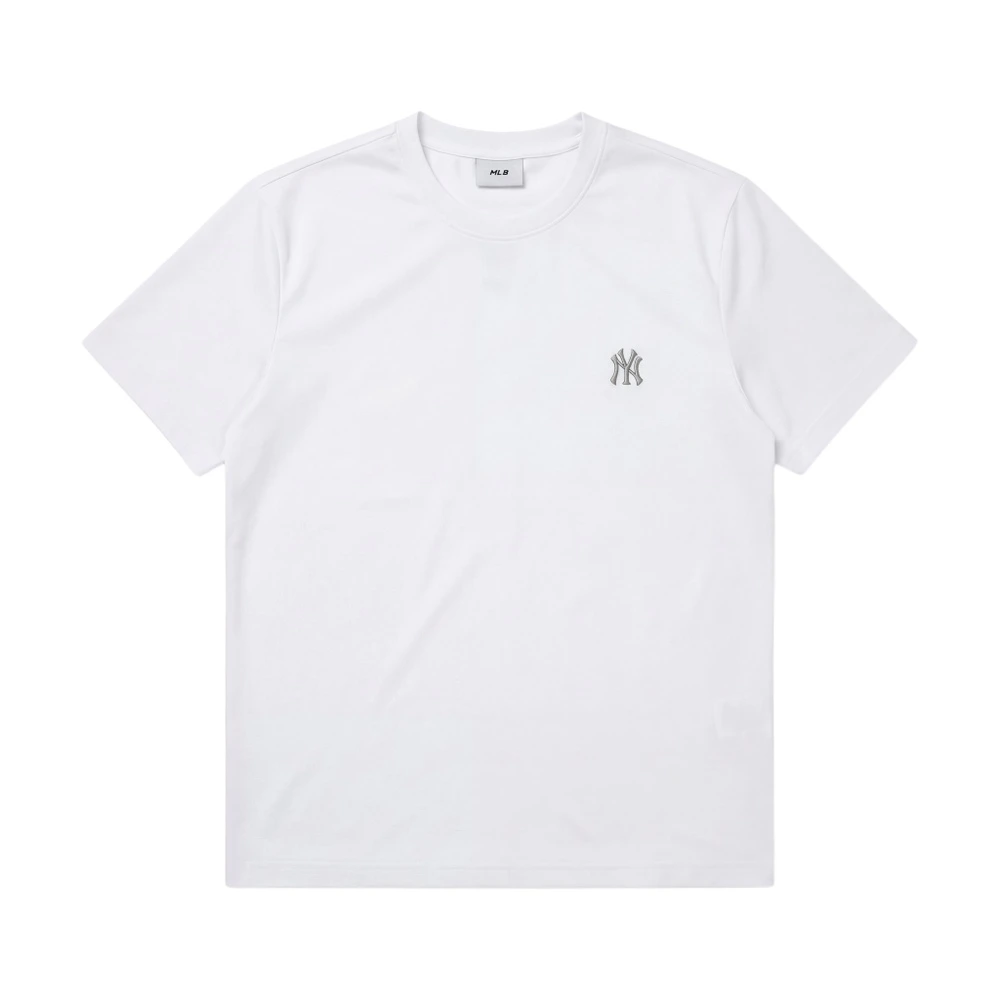 Футболка MLB Basic Collection унисекс с вышивкой, Цвет: Нью-Йорк Янкиз/экрю, Размер: S | Китай.рф