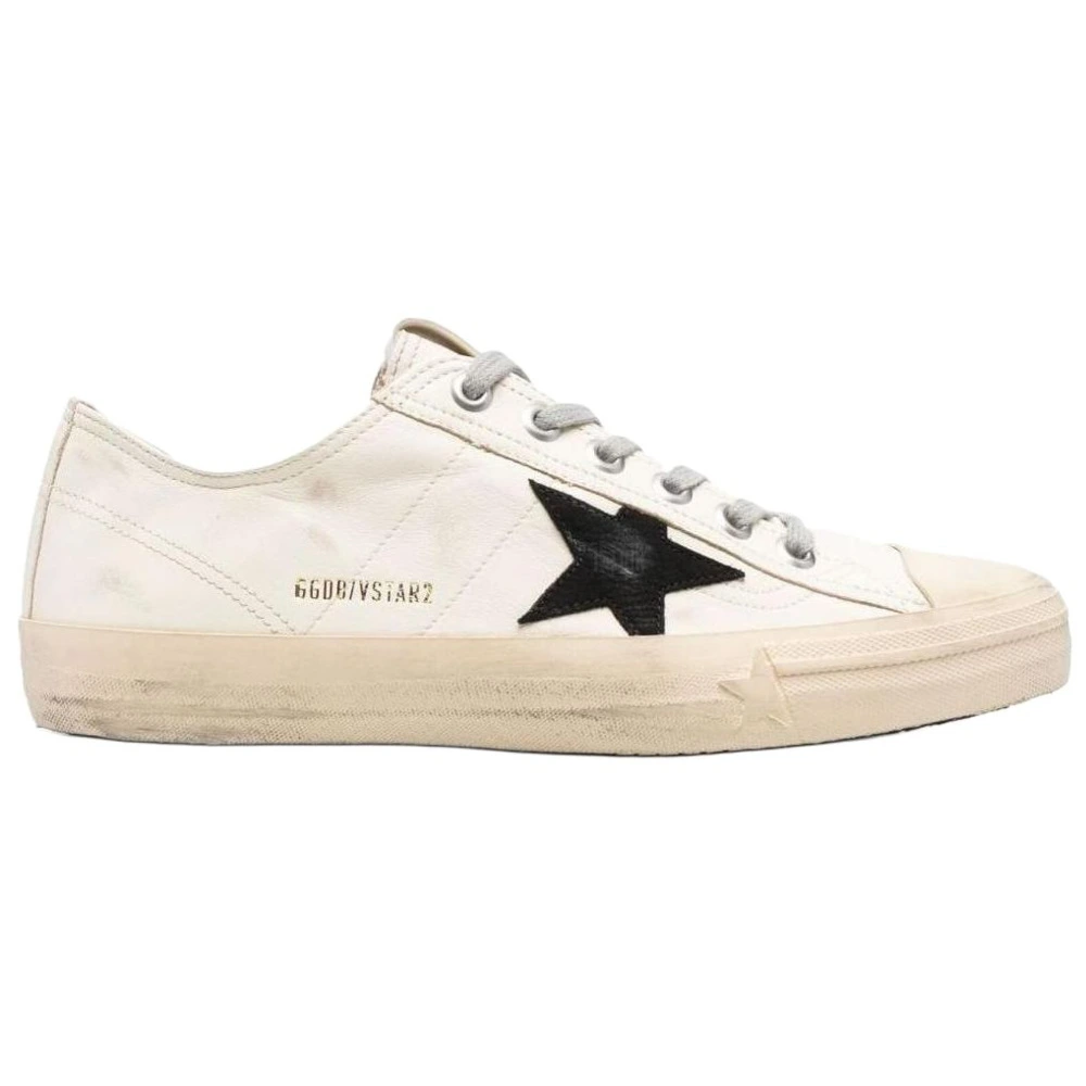 Кроссовки Golden Goose с пайетками в виде звезд, низкие, мужские, цвет слоновая кость, Цвет: Белый слоновой кости, Размер: 41 | Китай.рф