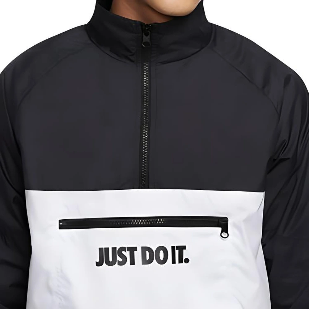 Куртка Nike Sportswear JDI мужская, Цвет: черный/белый, Размер: S | Китай.рф
