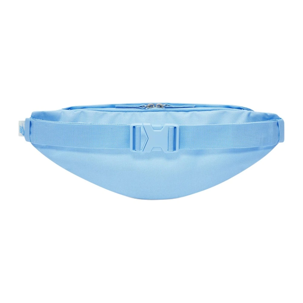 Сумка на пояс Nike Heritage Nylon Fanny Pack Aquarius Blue Crew Canvas, Цвет: Водолей синий с парусно-белым | Китай.рф