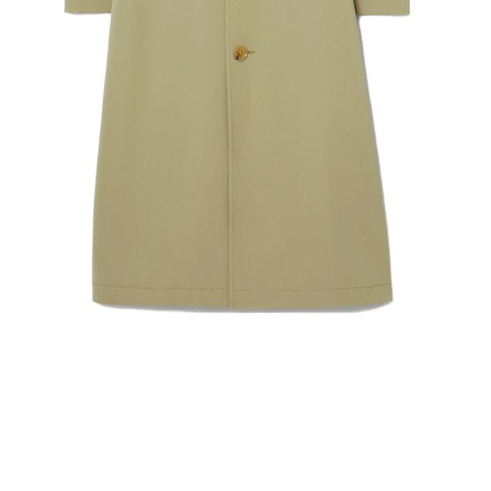 Пальто Burberry Belted Wool Trench Coat, Цвет: оливковый цвет, Размер: 2 | Китай.рф