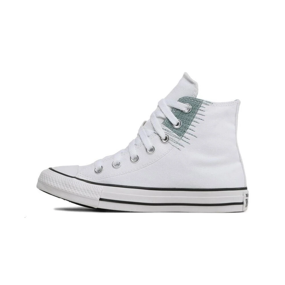 Кеды Converse Chuck Taylor All Star Hi Stitched Patch белые, Цвет: Белый, Размер: 35 | Китай.рф