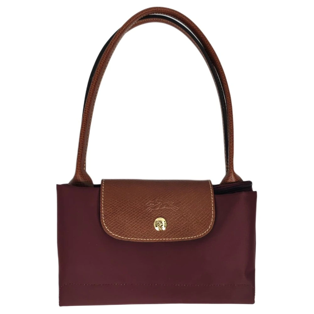 Сумка LONGCHAMP Le Pliage через плечо средняя бордовая, Упаковка: Базовый пакет (пакет) | Китай.рф