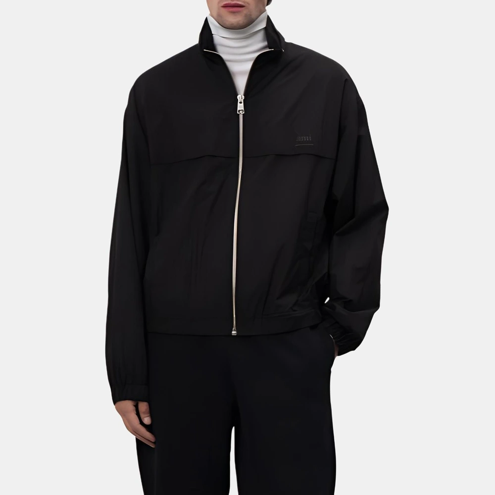 Ветровка AMIPARIS Alexandre Mattiussi Windbreaker черная, Цвет: черный, Размер: S | Китай.рф