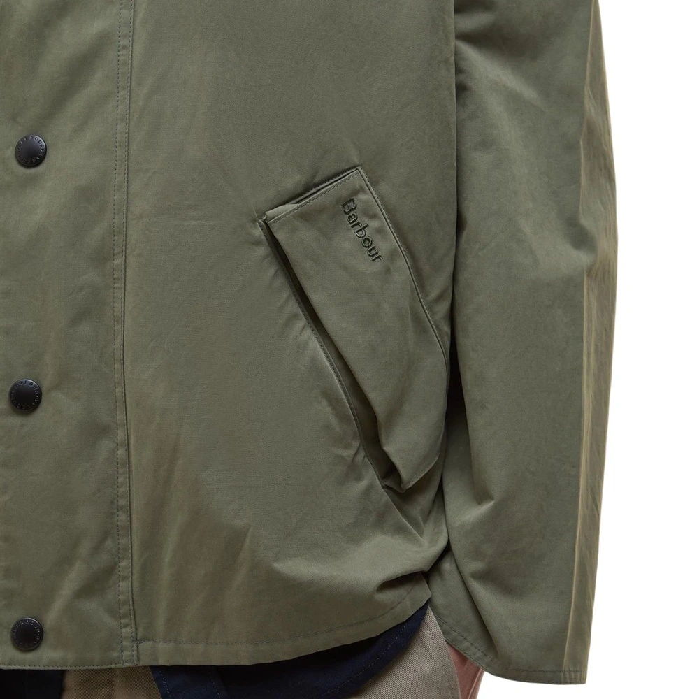 Куртка BARBOUR Transporter Oversized, Цвет: зеленый, Размер: 40 | Китай.рф