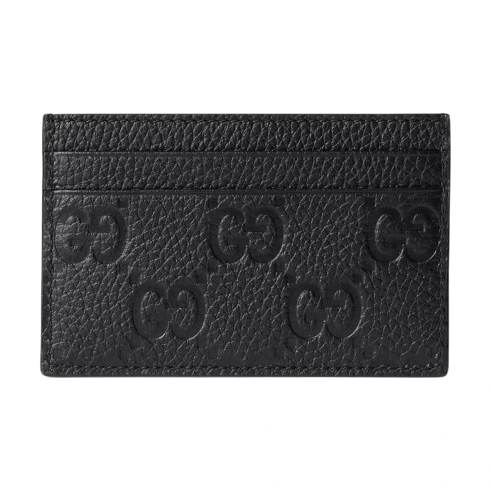 Держатель для карточек GUCCI GG Monogram в черном цвете, Упаковка: Базовая комплектация (сумка + пыльник) | Китай.рф