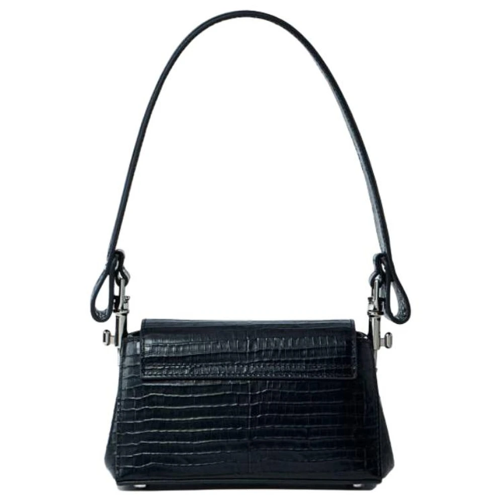 Сумка через плечо Vivienne Westwood HAZEL Leather Shoulder Bag Small черная, Упаковка: Базовая комплектация (сумка + пыльник) | Китай.рф