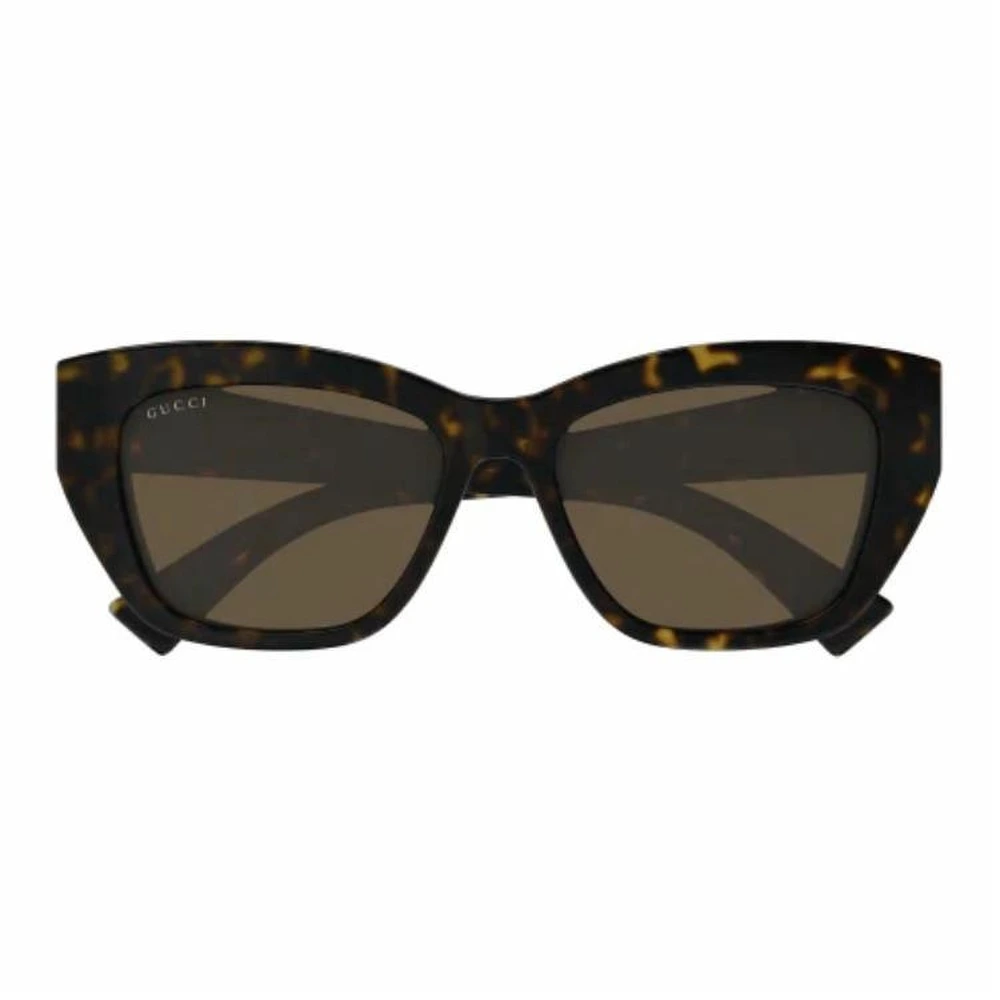 Очки солнцезащитные GUCCI Cat Eye женские, Стиль: черепаховый, Размер: 55, Коробка: Пылезащитный мешок + футляр для очков (цвет случайный) | Китай.рф