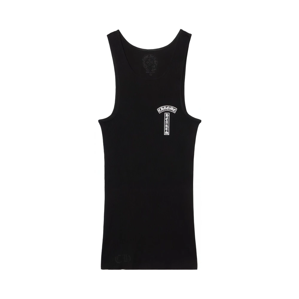 Майка Chrome Hearts cross tank top с принтом креста, Цвет: черный, Размер: 180/112B | Китай.рф