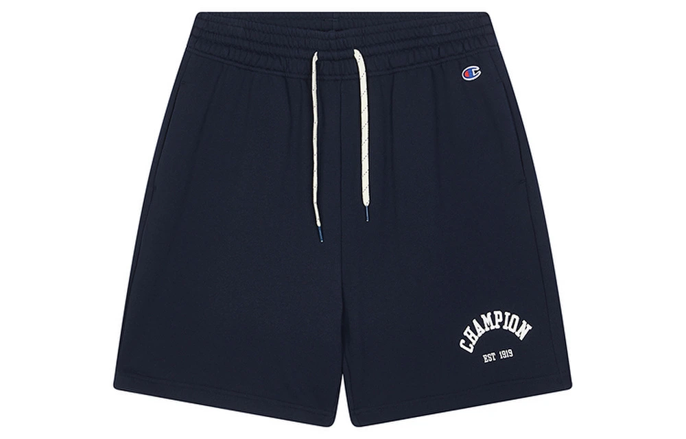 Шорты Champion Campus Casual для мужчин и женщин, унисекс, Цвет: глубокий темно-синий, Размер: S | Китай.рф