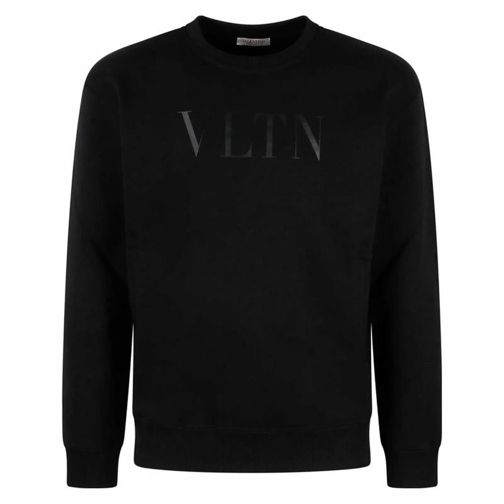 Толстовка Valentino с круглым вырезом, свободного кроя, с длинным рукавом, для мужчин, черная, Цвет: черный, Размер: S | Китай.рф