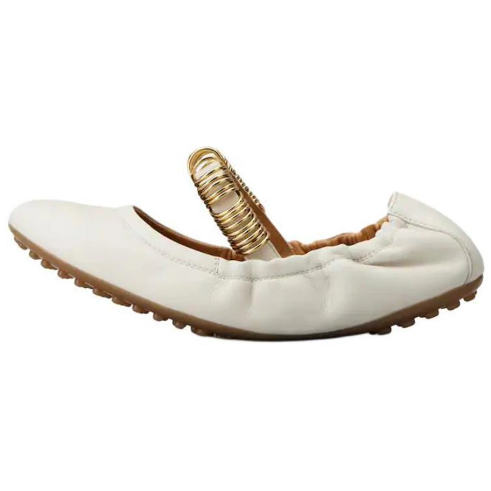 Туфли Мэри Джейн TOD'S Ring Embellished Ballerinas Women's, Издание: С оригинальной коробкой для обуви, Размер: 36 | Китай.рф