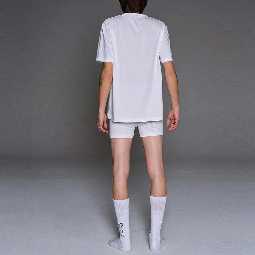 Футболки PALACE x Calvin Klein с круглым вырезом, набор из 3 штук, Набор: 1 комплект из 3 штук (черный/белый/серый), Размер: S | Китай.рф