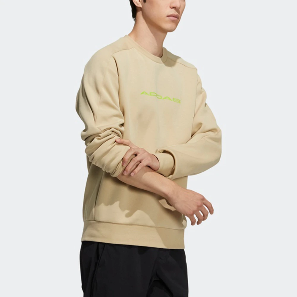 Толстовка adidas с логотипом Th Eng мужская цвет хаки, Цвет: хаки, Размер: M | Китай.рф