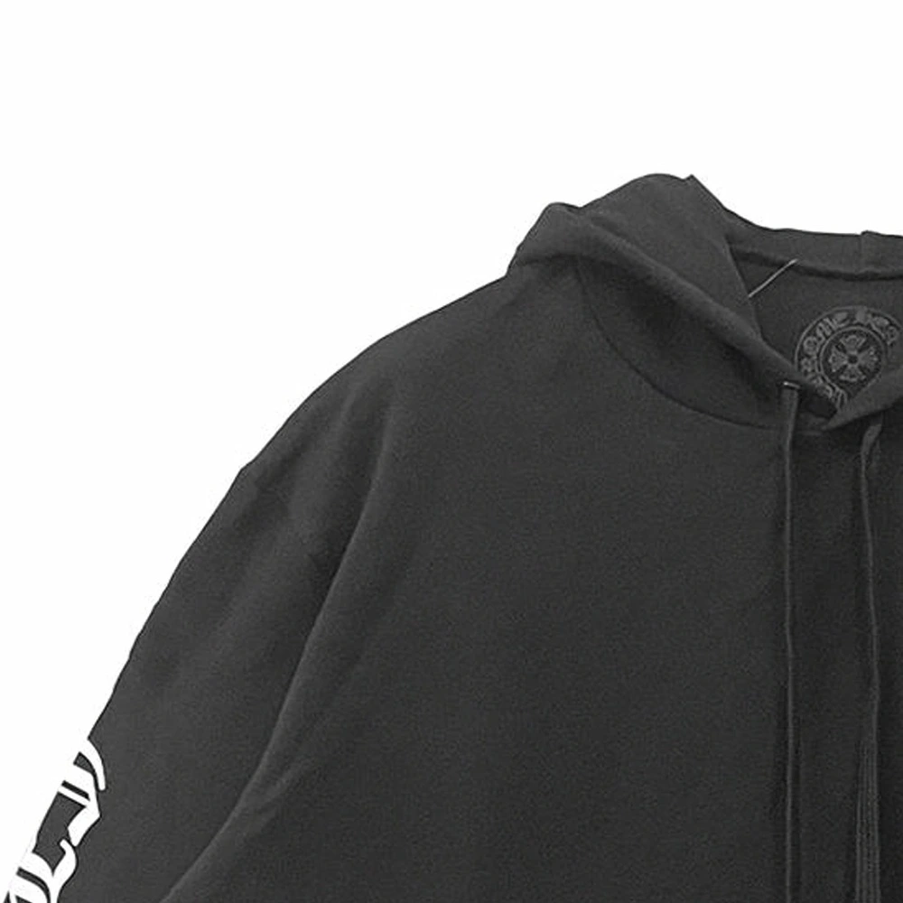 Толстовка Chrome Hearts Vertical Logo Hoodie, Цвет: черный, Размер: XXL | Китай.рф