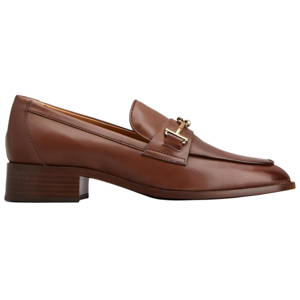 Лоферы Tod's женские кожаные, Издание: коричневый, Размер: 37 | Китай.рф