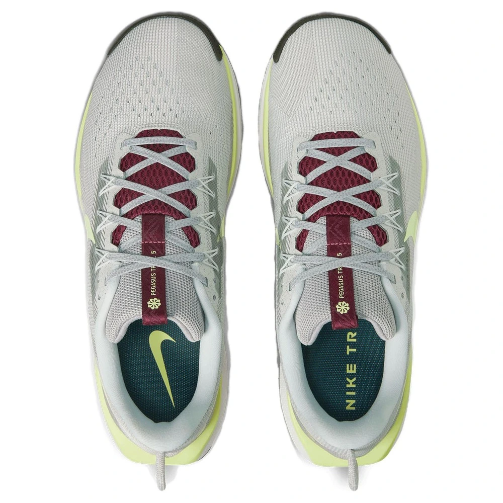 Кроссовки Nike Pegasus Trail 5 для бега зелёные, Цвет: зеленый, Размер: 45.5 | Китай.рф